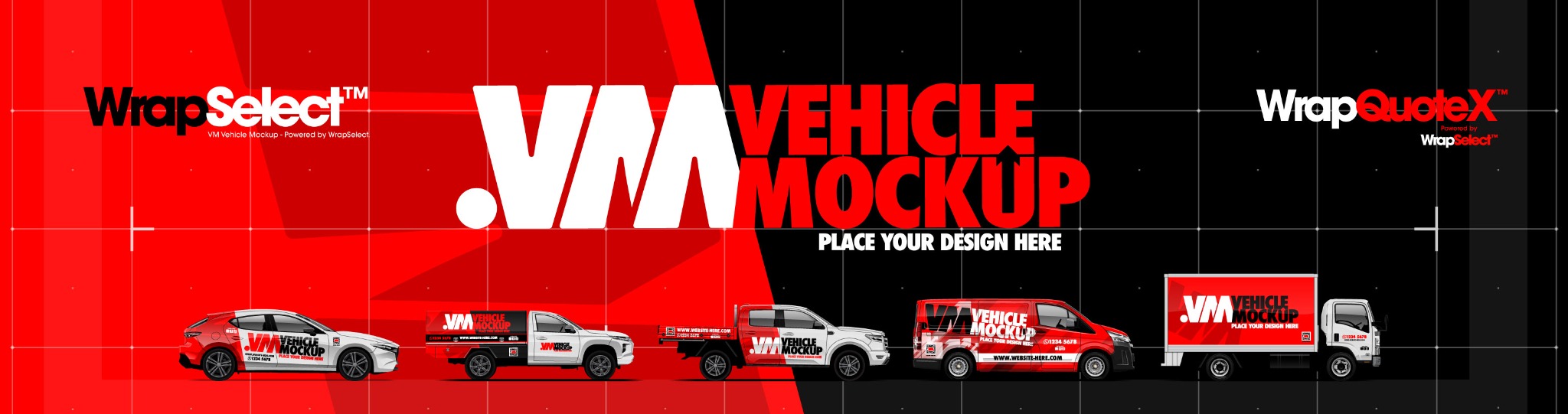 WrapSelect and WrapQuoteX visual vehicle-branding pathway